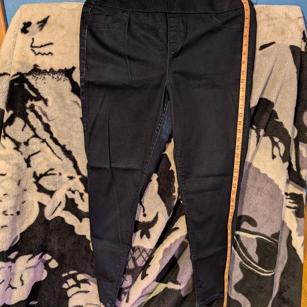 Lane Bryant High Rise Jeggings Dark Wash Blue  Size 18